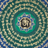 Mantra mandala Thangka achieve inner peace and harmony.