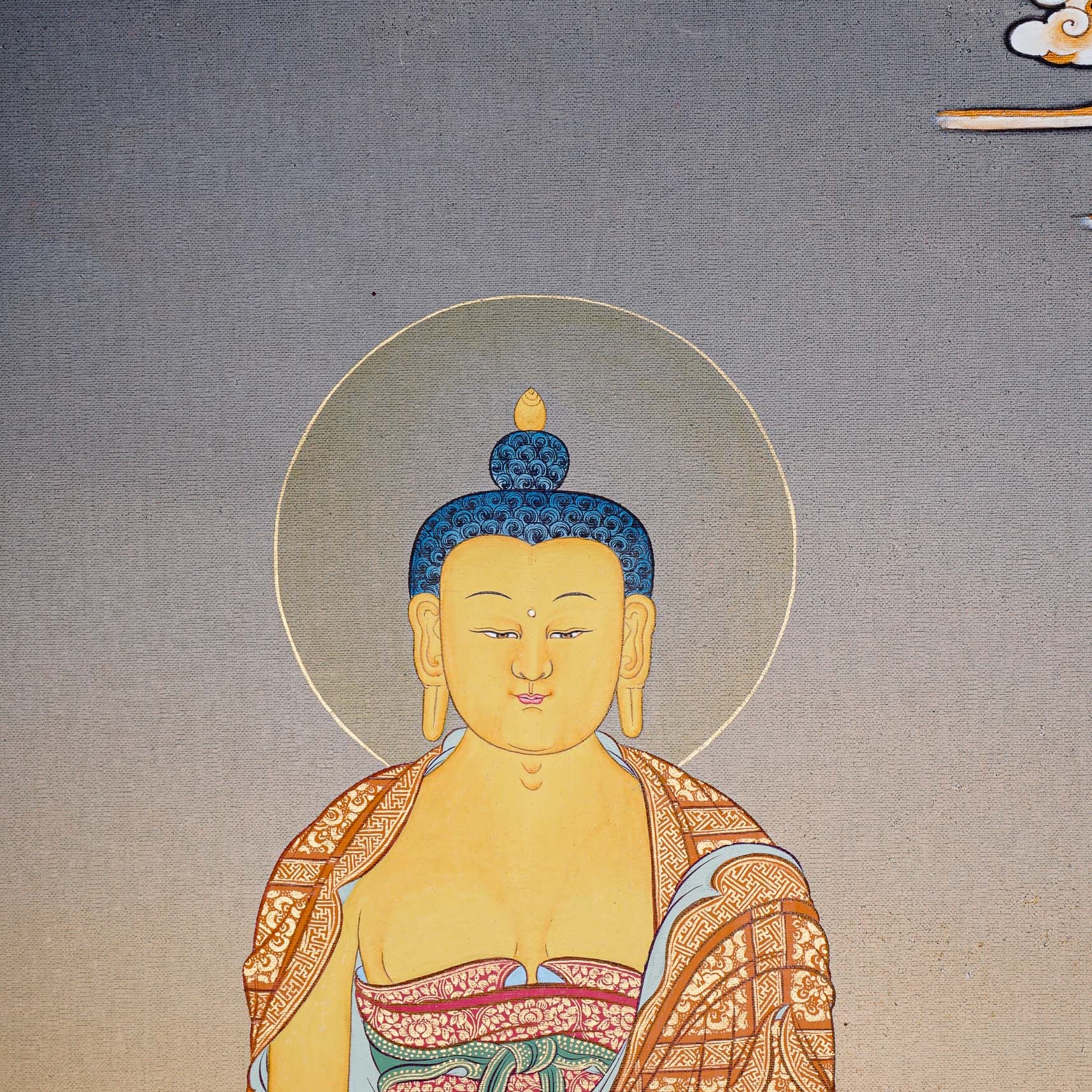 Thangka Painting of Shakyamuni Buddha