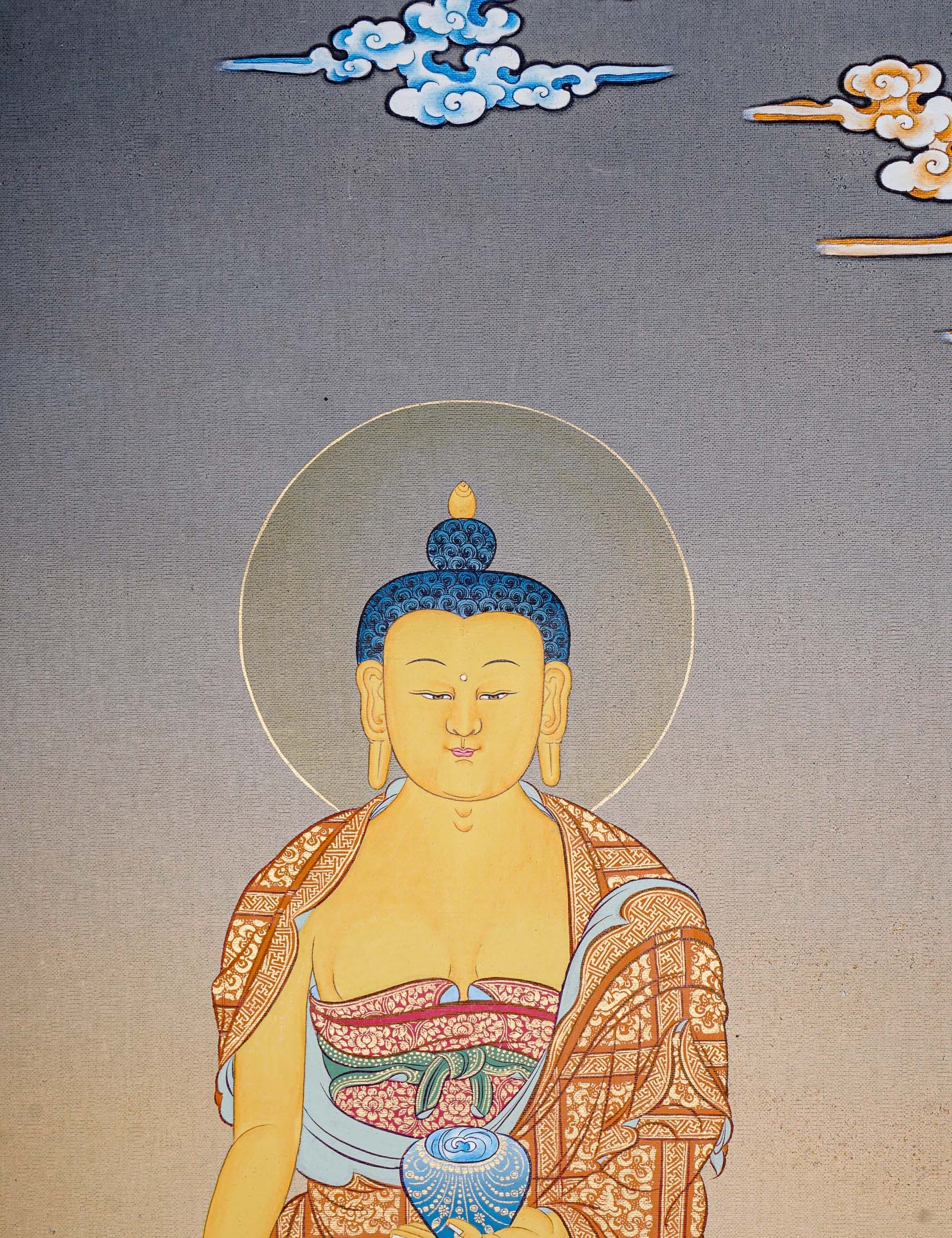 Thangka Painting of Shakyamuni Buddha