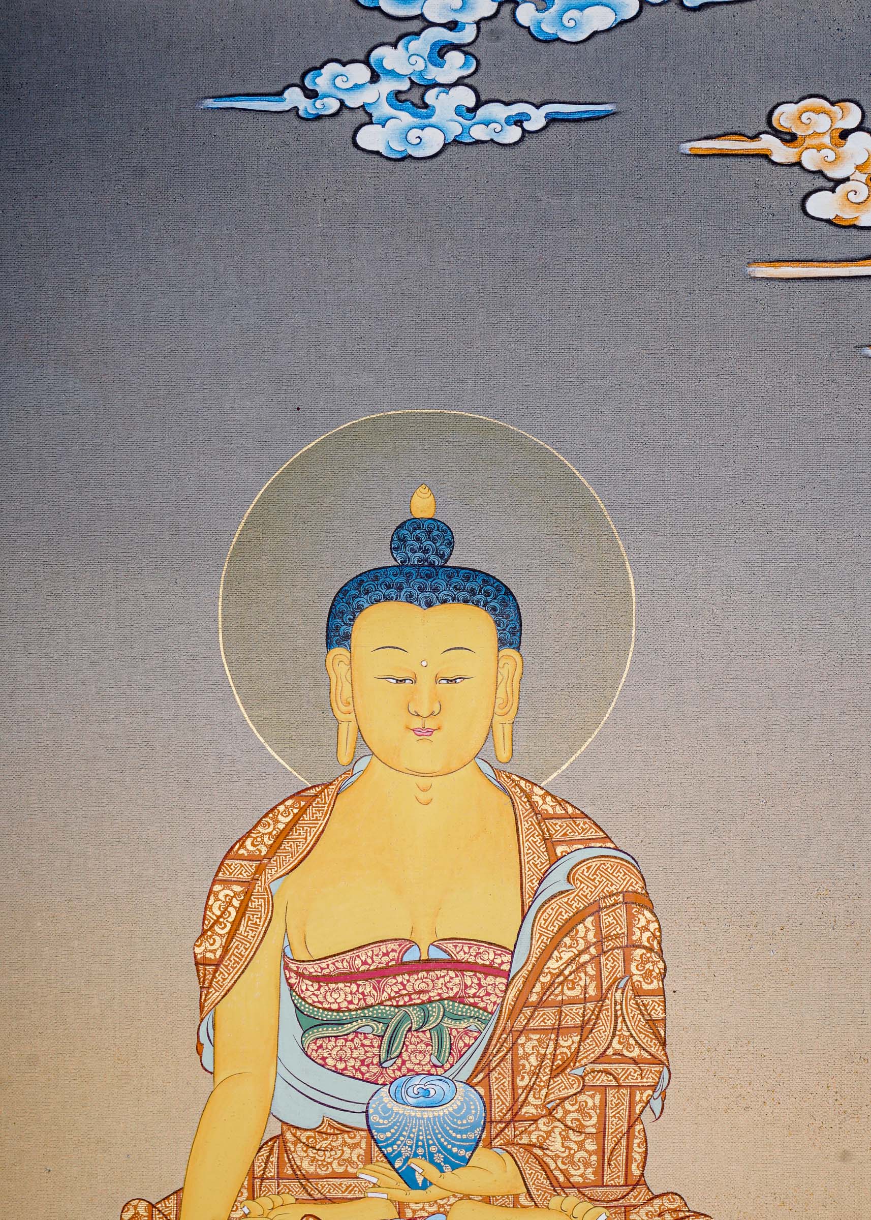 Thangka Painting of Shakyamuni Buddha