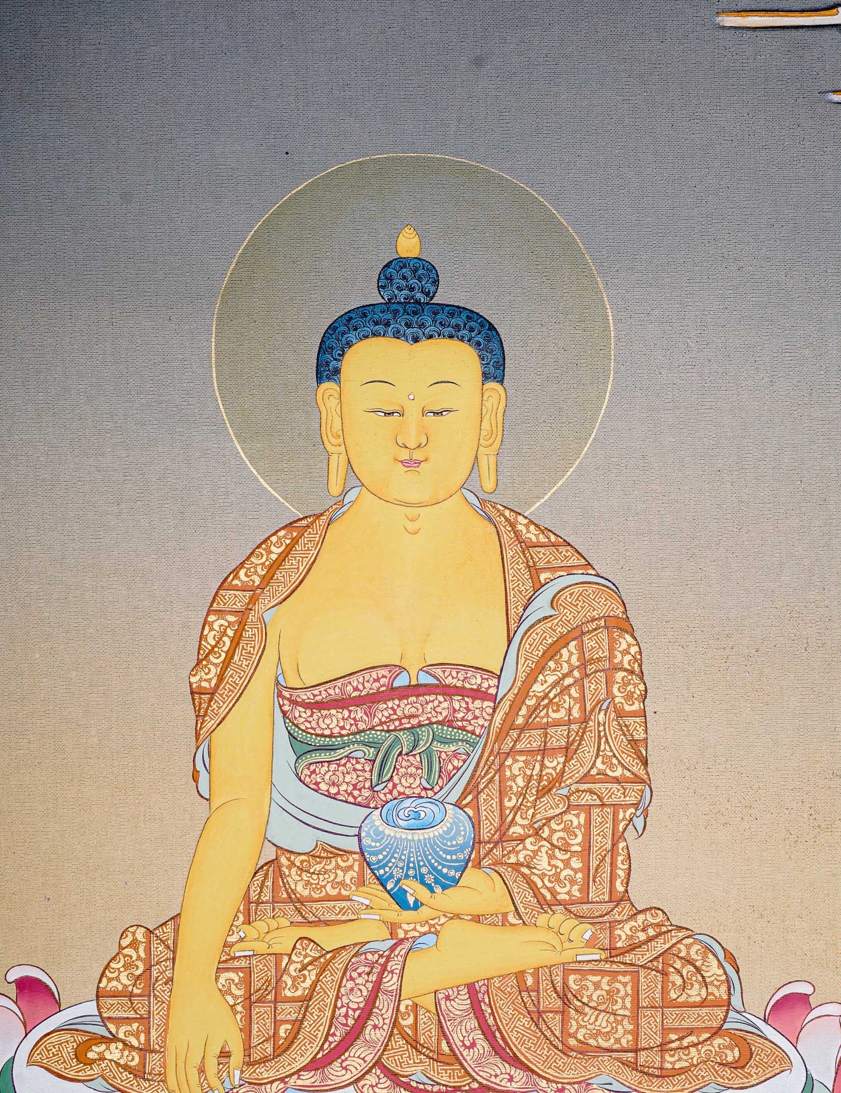 Thangka Painting of Shakyamuni Buddha