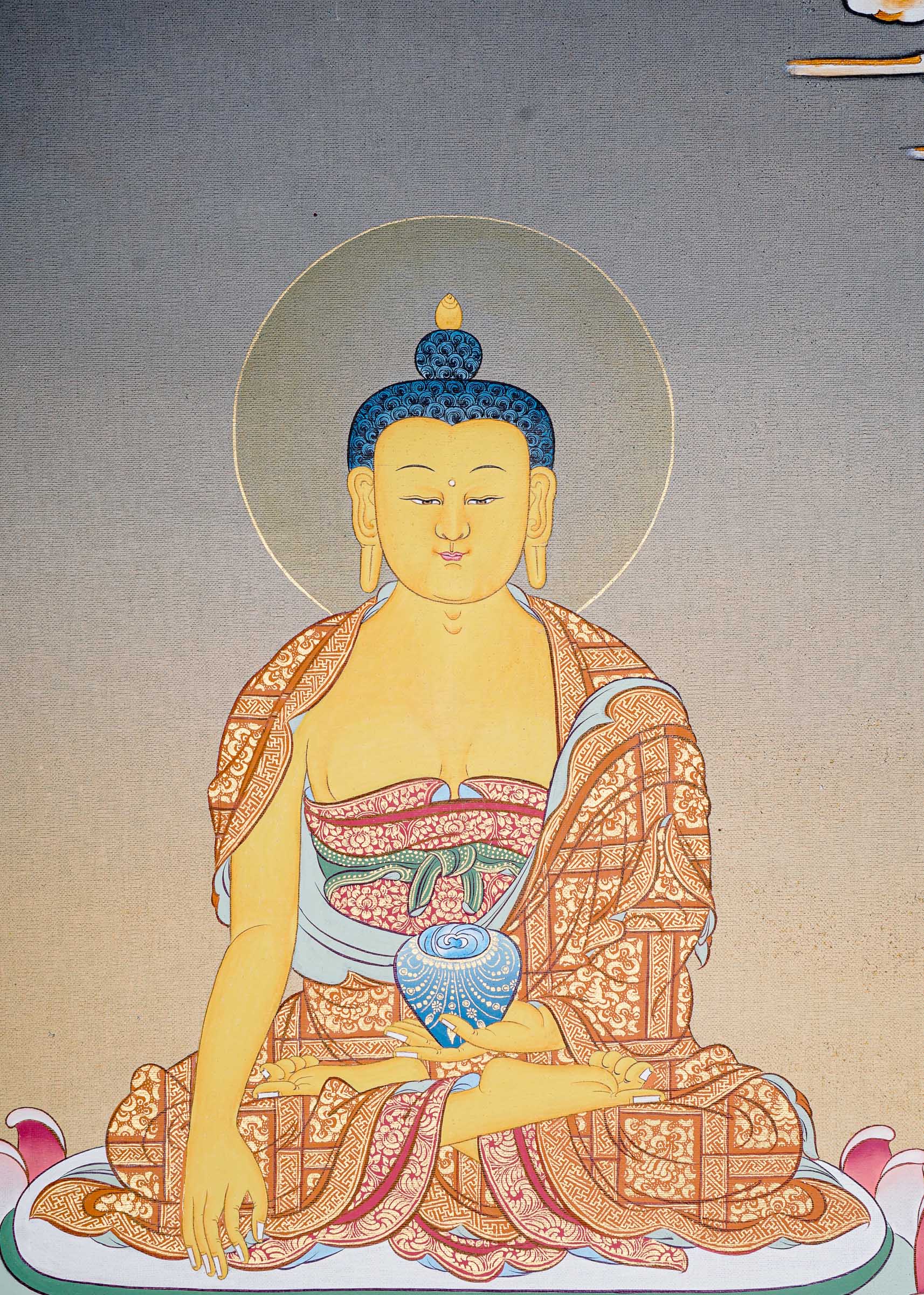 Thangka Painting of Shakyamuni Buddha