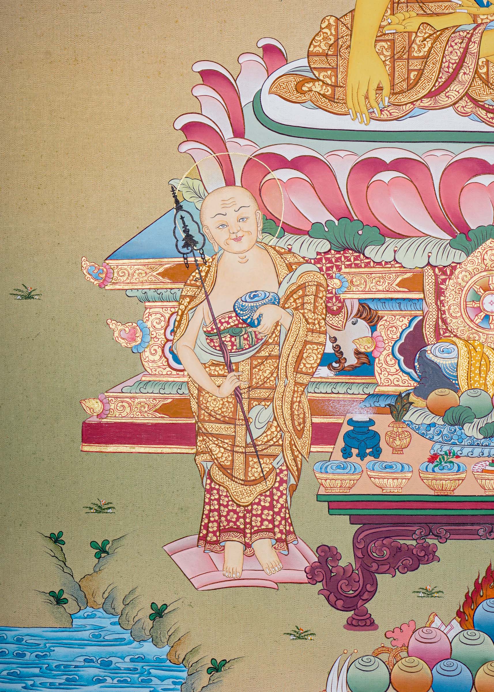 Thangka Painting of Shakyamuni Buddha