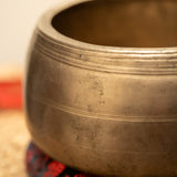 Mani Singing Bowl - Antique Tibetan Bowl