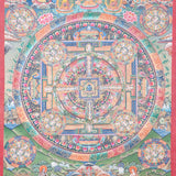  Vajradhara Mandala Thangka assists with meditation, contemplation, and the pursuit of wisdom and compassion. 