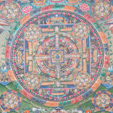  Vajradhara Mandala Thangka assists with meditation, contemplation, and the pursuit of wisdom and compassion. 