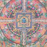  Vajradhara Mandala Thangka assists with meditation, contemplation, and the pursuit of wisdom and compassion. 