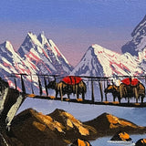 Ama Dablam & Everest Oil Painting