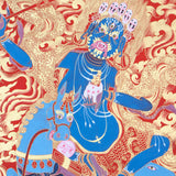 Palden Lhamo Thangka Painting for spirituality.