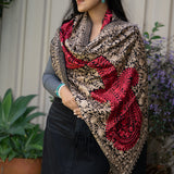 Heavy Embroidered Pashmina Shawl - Himalayas Shop