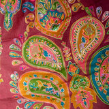 Heavy Embroidered Pashmina Shawl made with 100% cashmere.