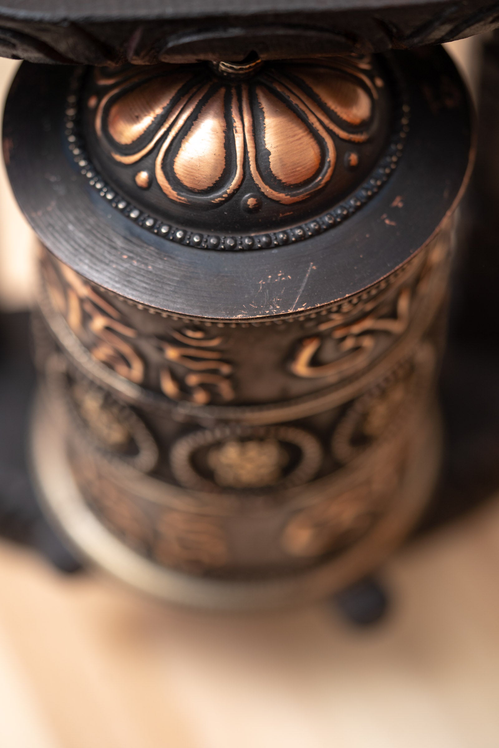 Mantra Prayer Wheel for meditation and spirituality.