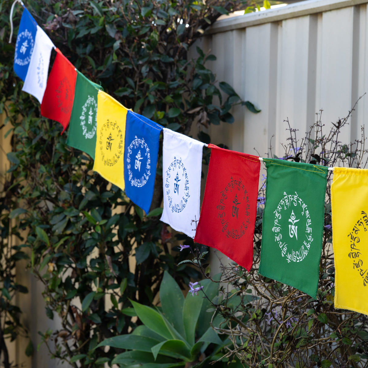 Tibetan special mantra wall hanging flag