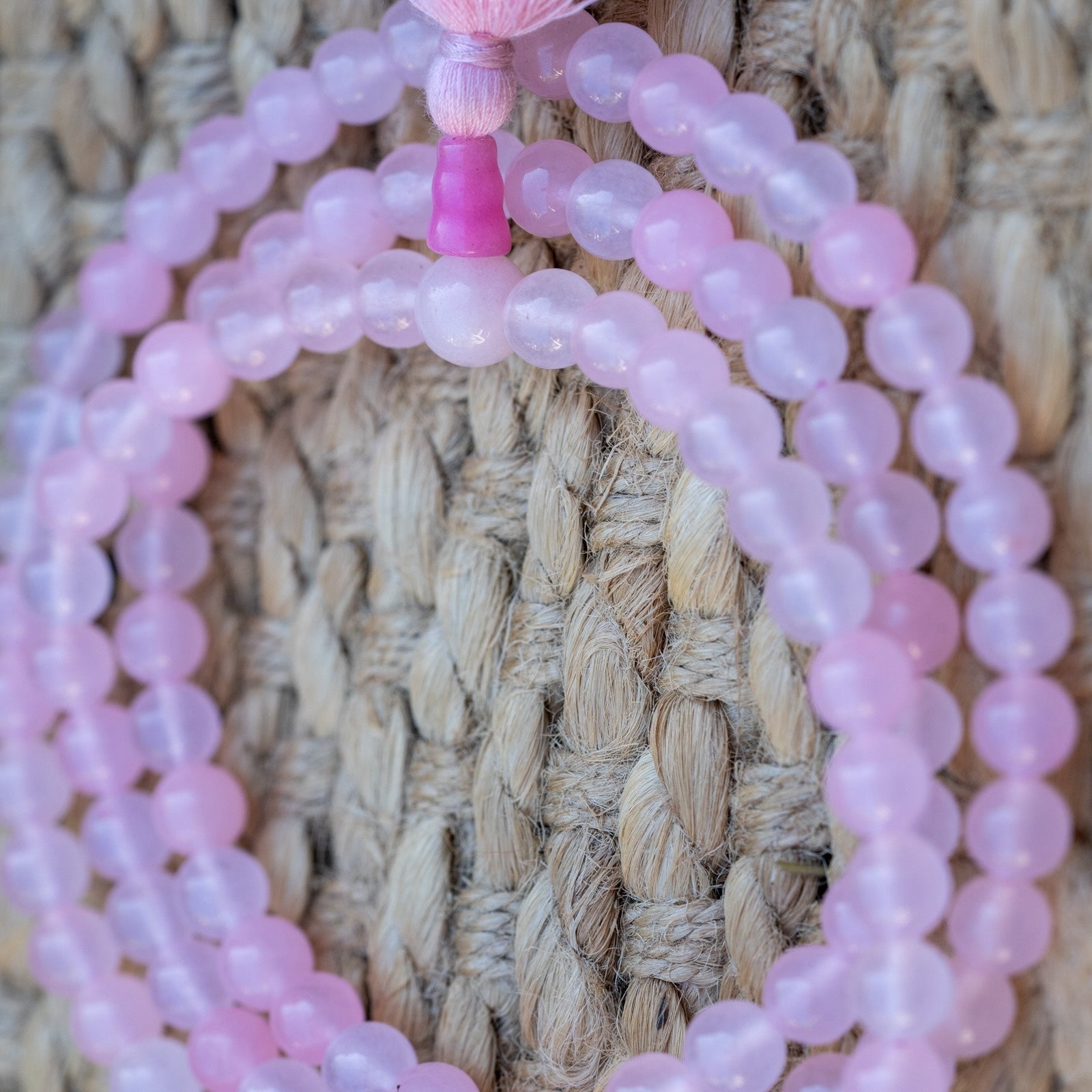 Rose Quartz Mala