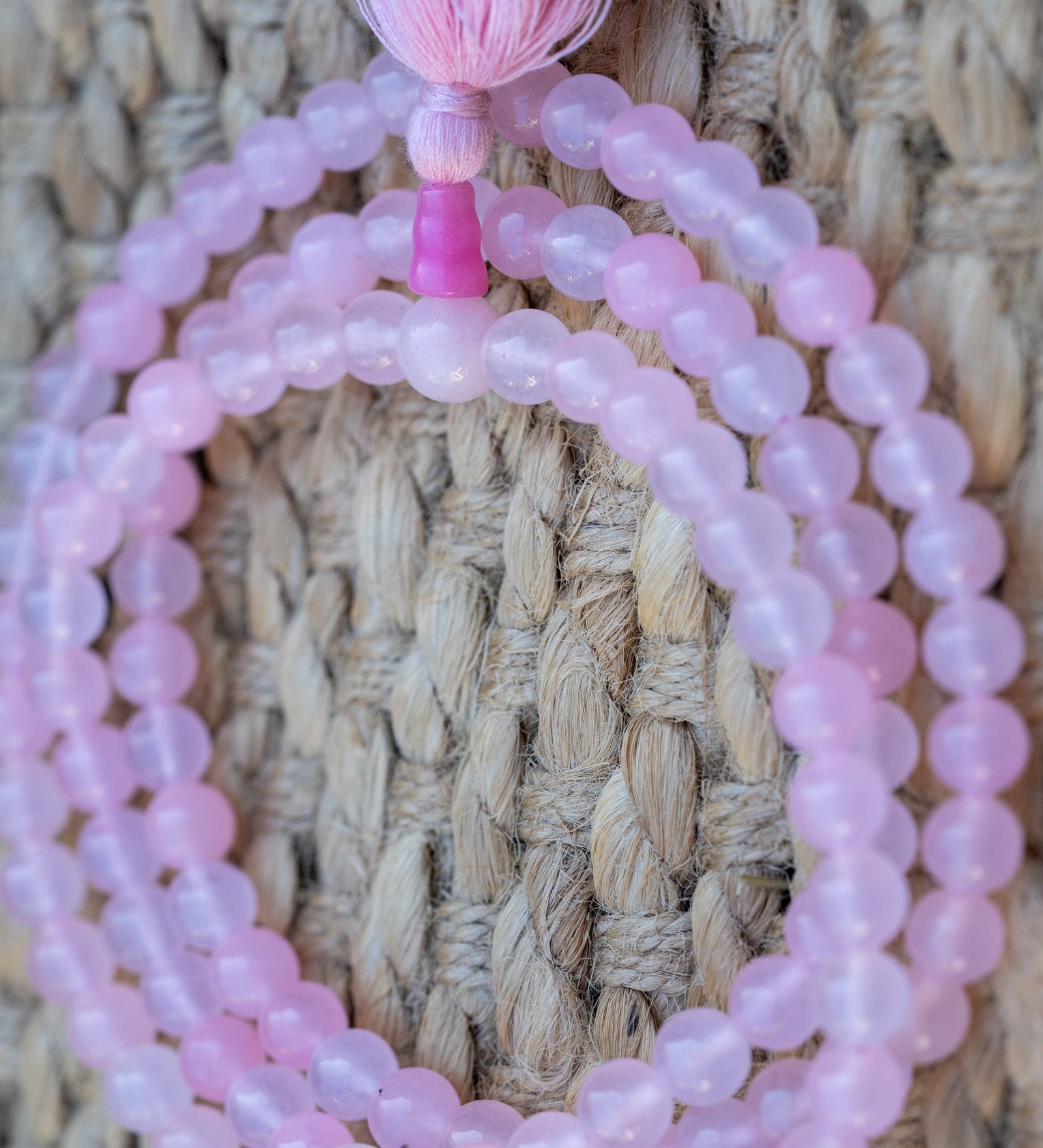 Rose Quartz Mala