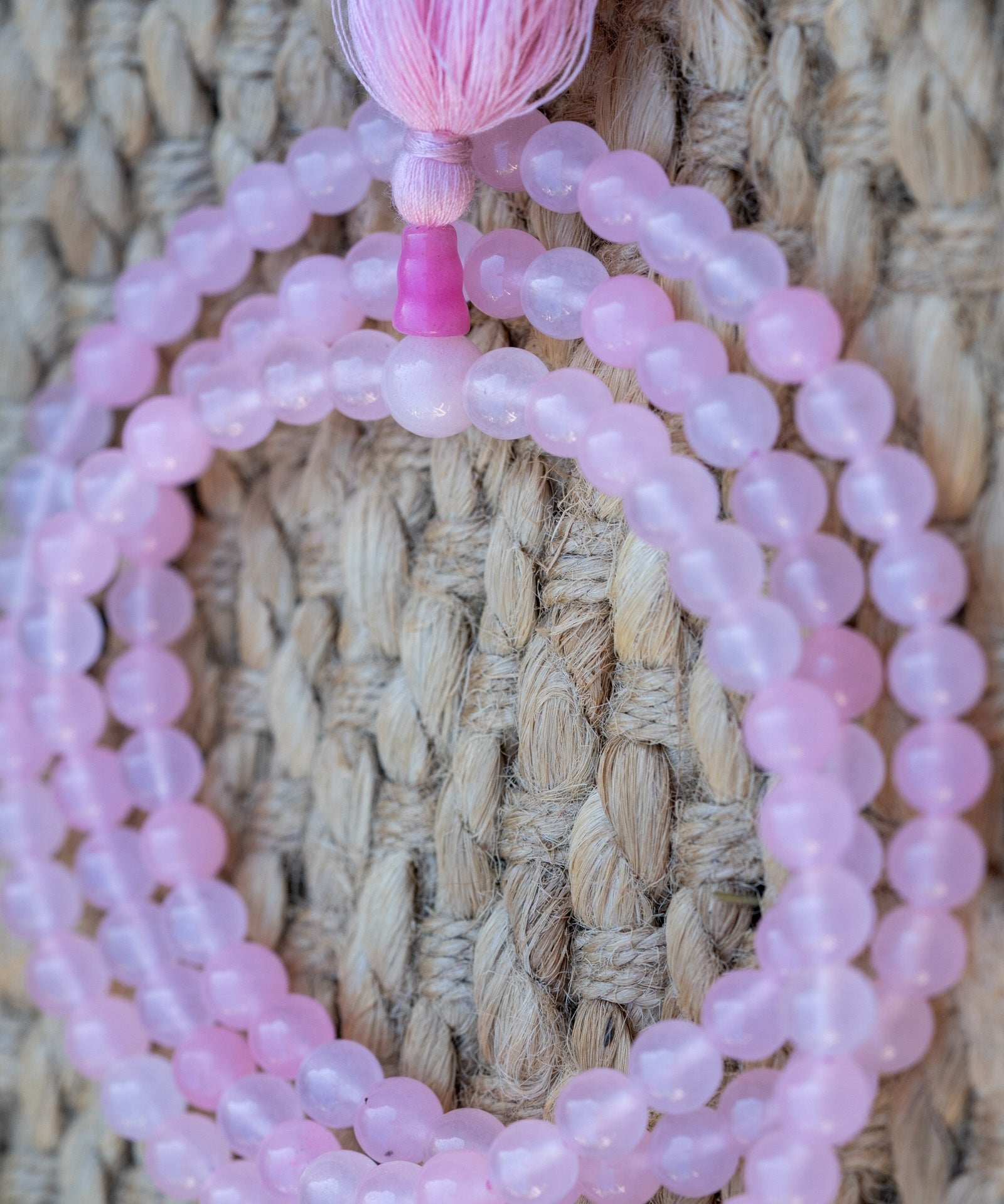 Rose Quartz Mala