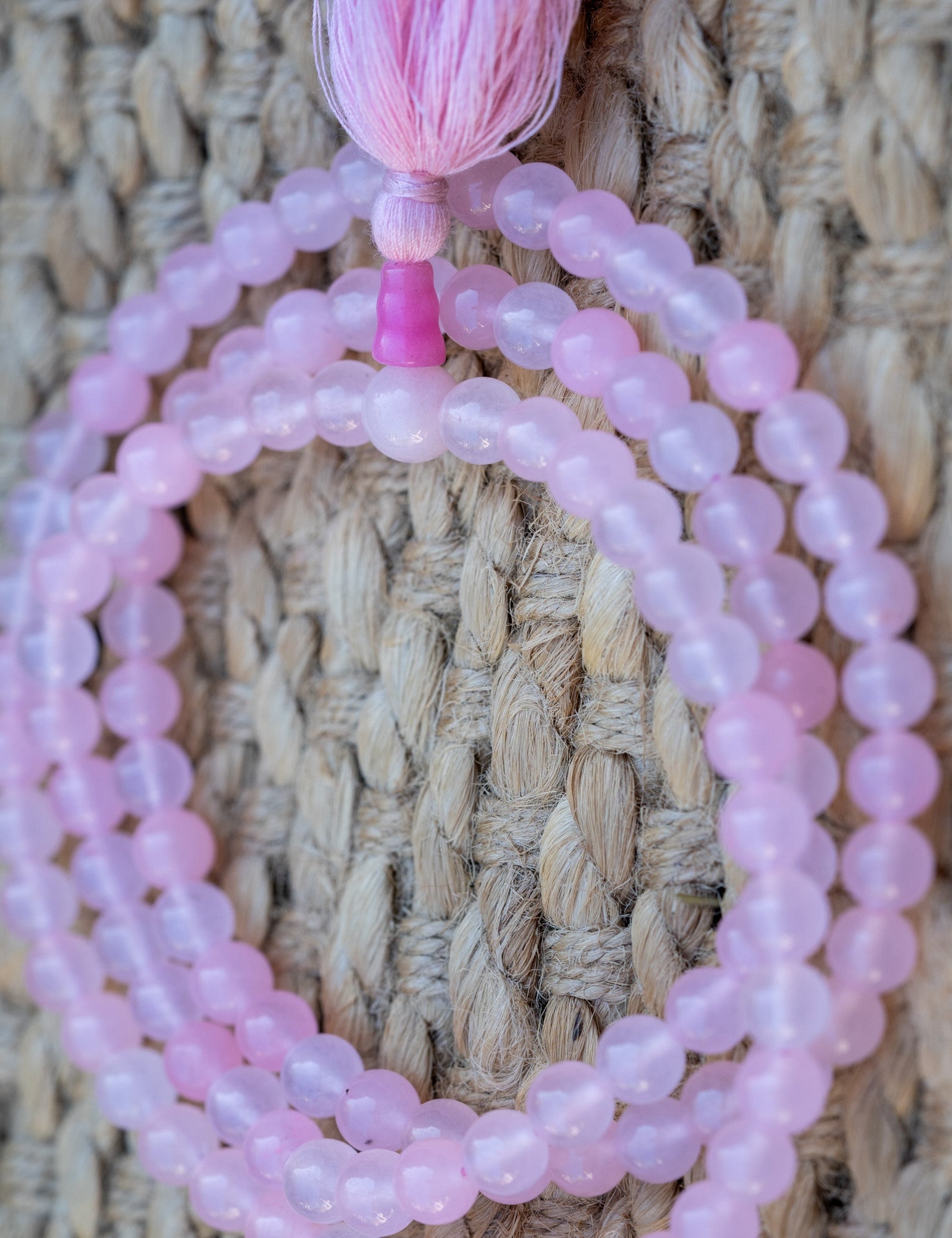 Rose Quartz Mala