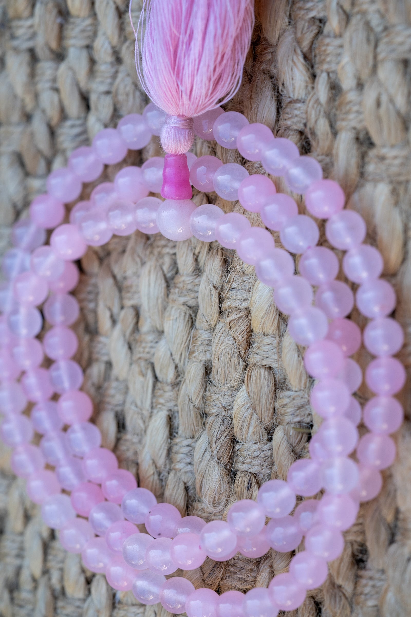 Rose Quartz Mala