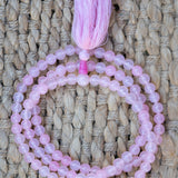 Rose Quartz Mala