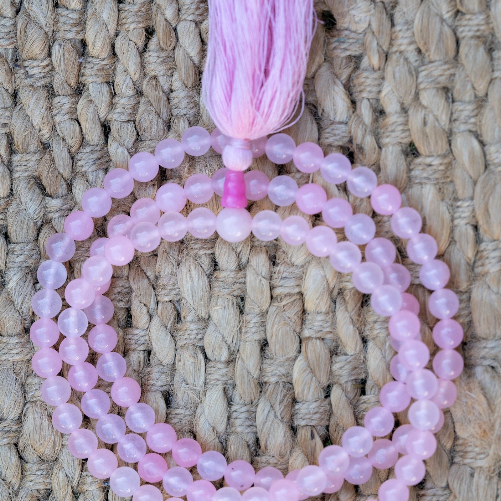 Rose Quartz Mala