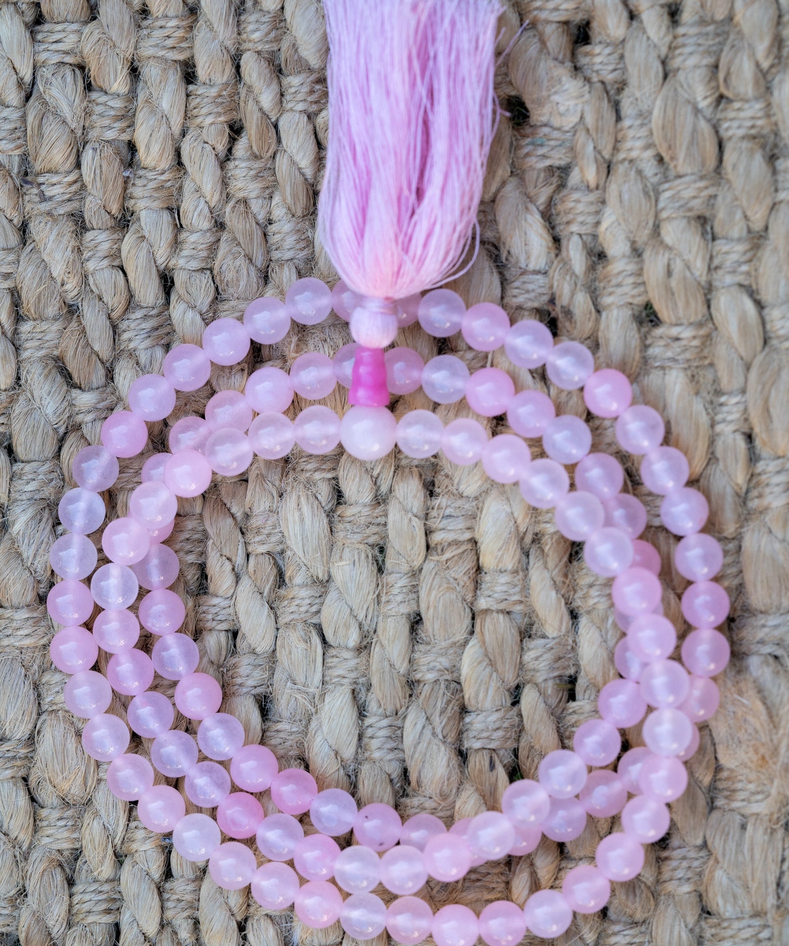 Rose Quartz Mala