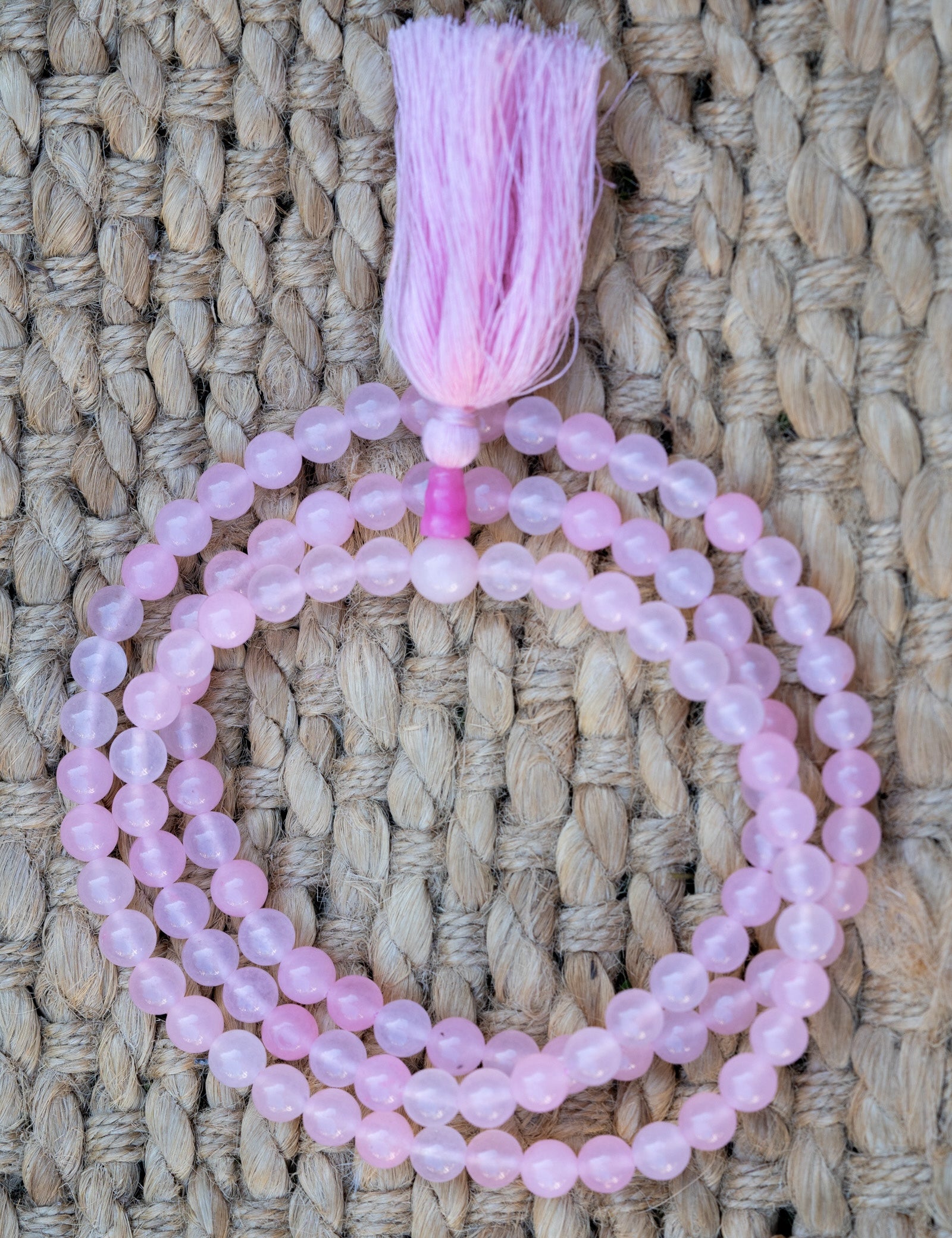 Rose Quartz Mala