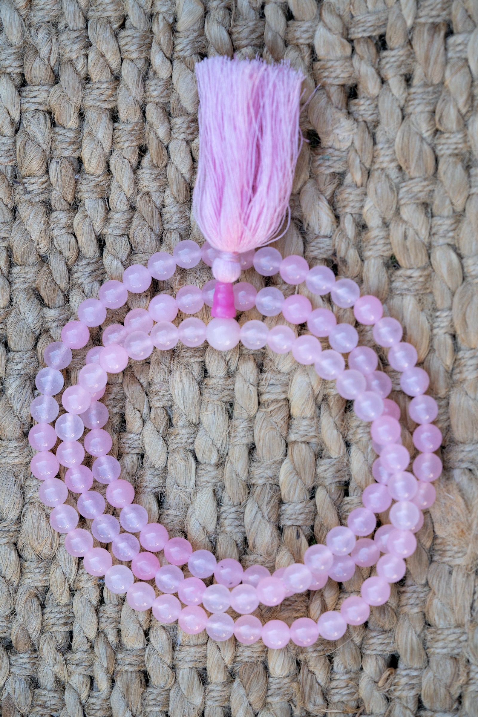 Rose Quartz Mala