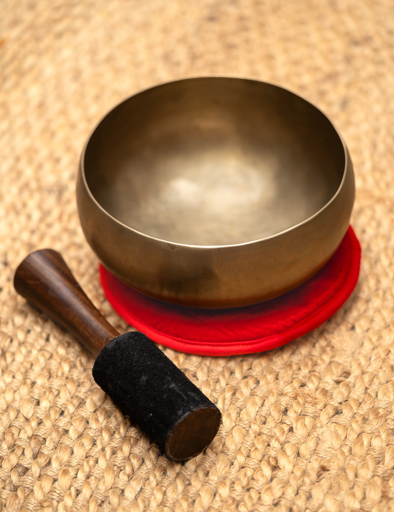 Round Om Flat Mat - Singing Bowl Companion