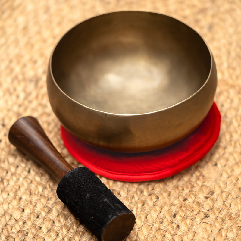 Round Om Flat Mat - Singing Bowl Companion