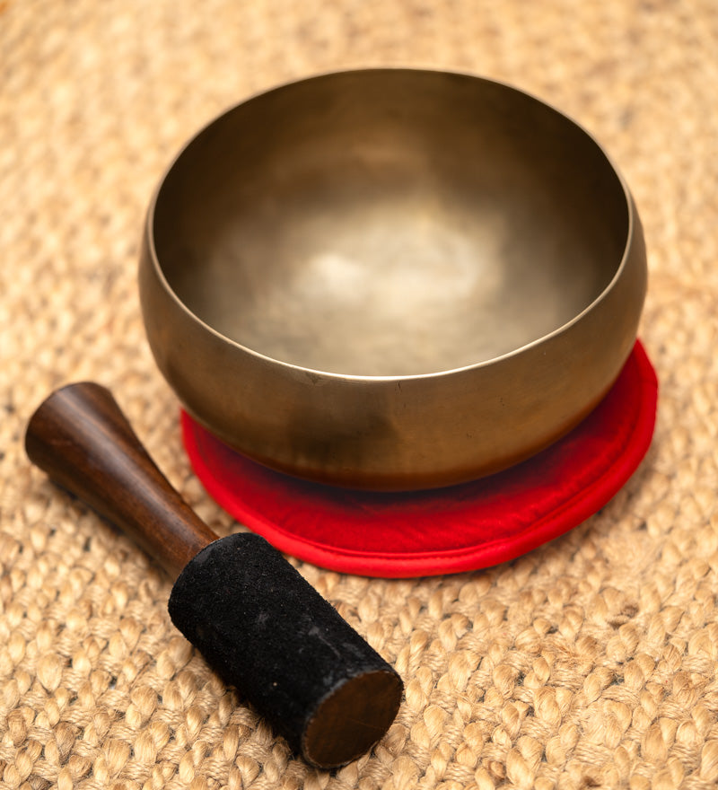 Round Om Flat Mat - Singing Bowl Companion