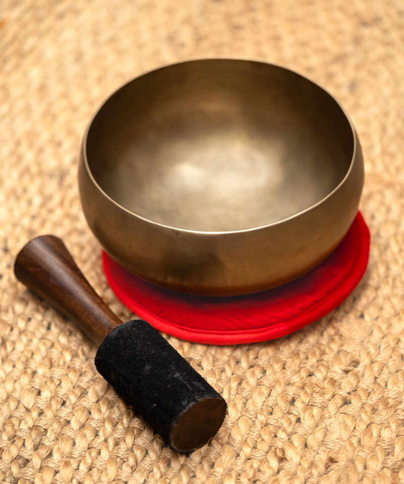 Round Om Flat Mat - Singing Bowl Companion