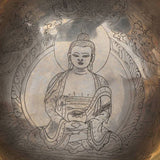 Amitabha Buddha Carved Singing Bowl - Sound Healing Bowl