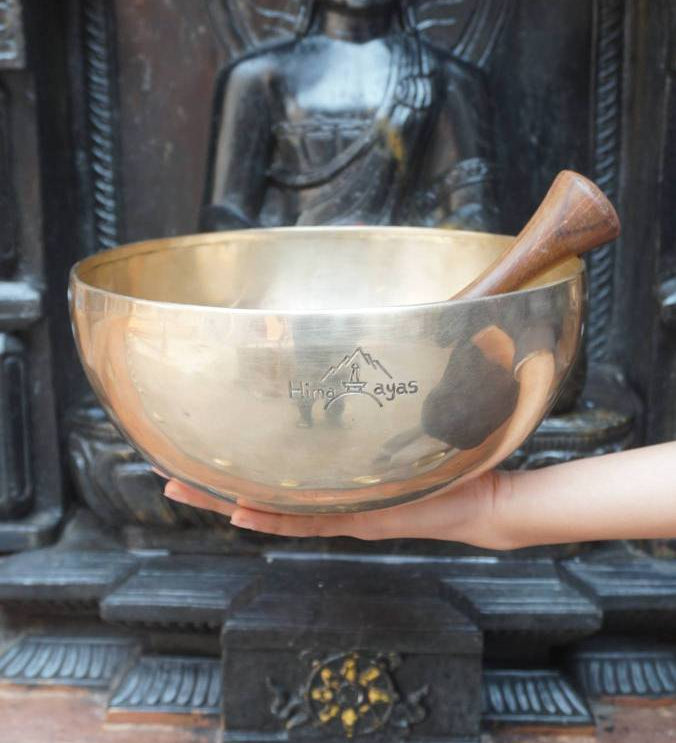 Standing Tara Engraved Singing Bowl