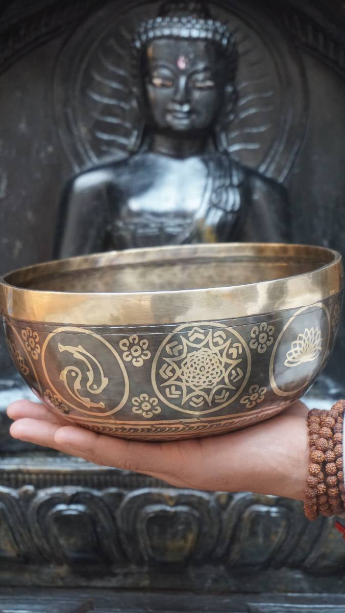 Handcrafted Singing Bowl for Meditation.