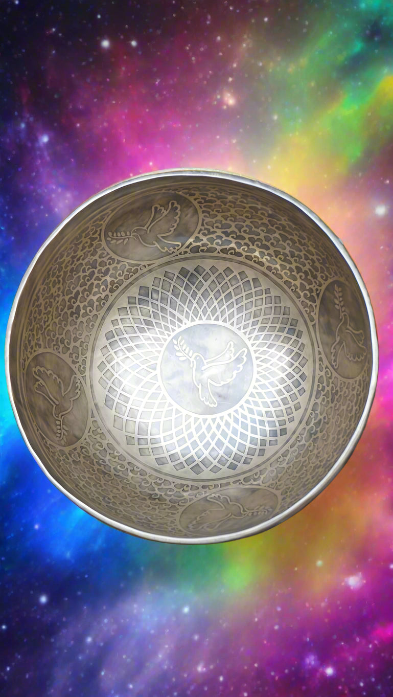 Dove of Peace Singing Bowl - Sound Healing Bowl