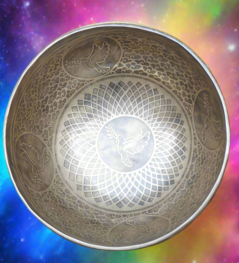 Dove of Peace Singing Bowl - Sound Healing Bowl