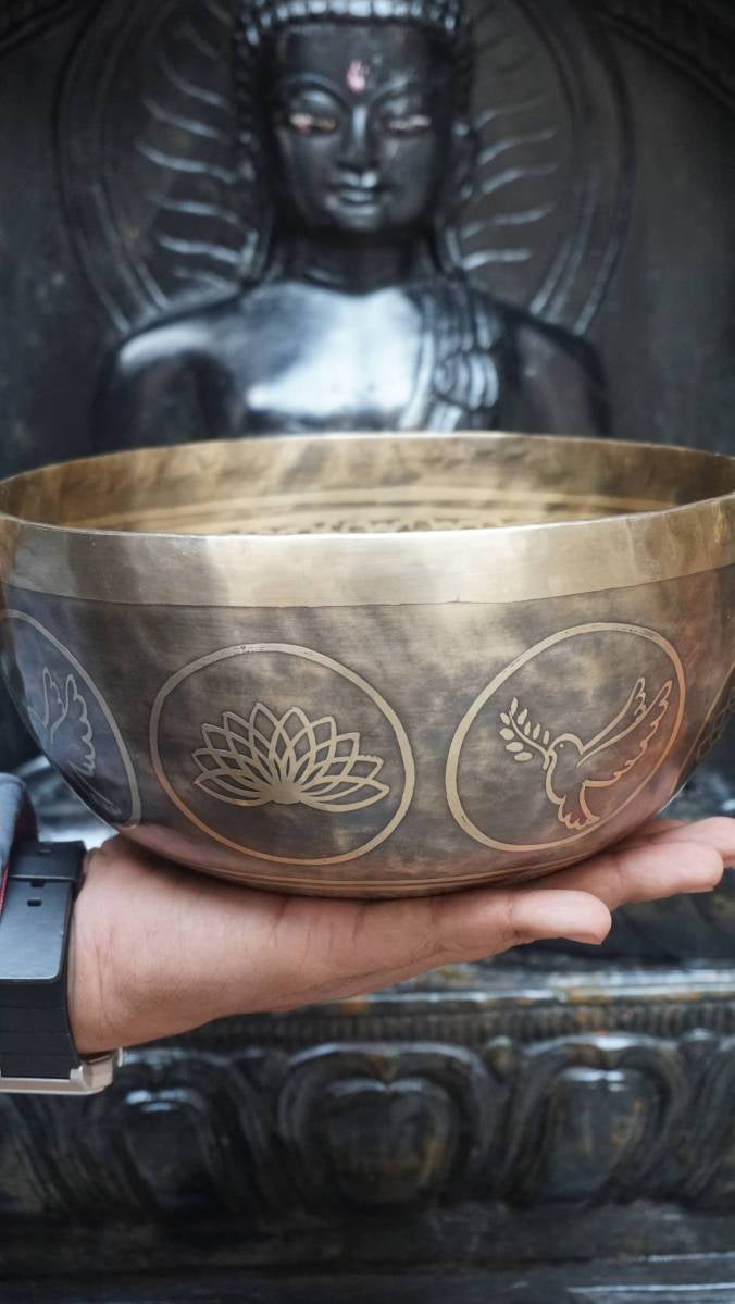 Dove of Peace Singing Bowl - Sound Healing Bowl