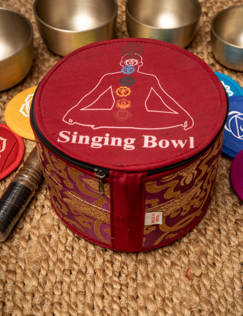 Chakra Harmonics Set singing bowls