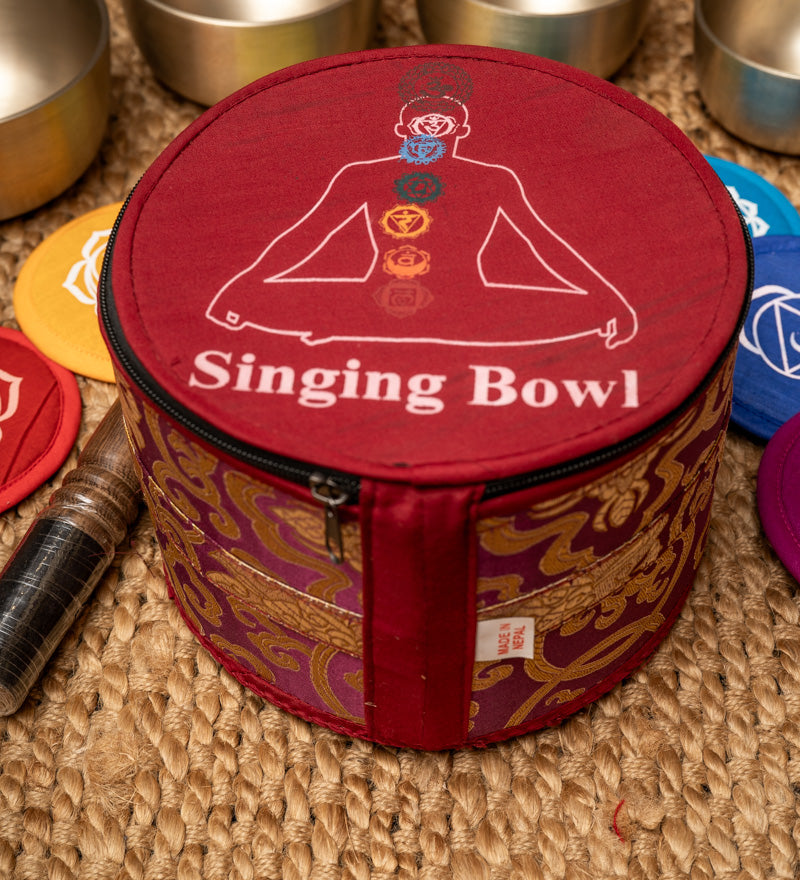 Chakra Harmonics Set singing bowls