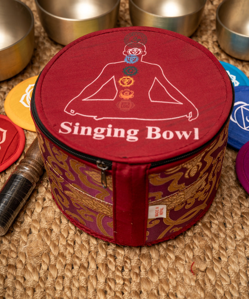 Chakra Harmonics Set singing bowls