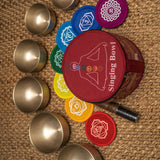 Chakra Harmonics Set singing bowls