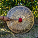 Shri Yantra Gong for sound therapy.