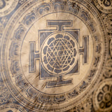 Shri Yantra Gong for sound therapy.