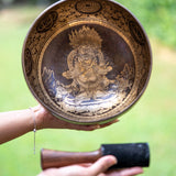 Handmade Mahakala Singing Bowl.