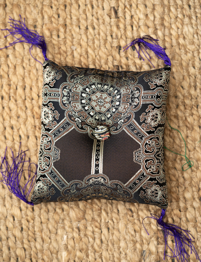 Dark Square Cushion