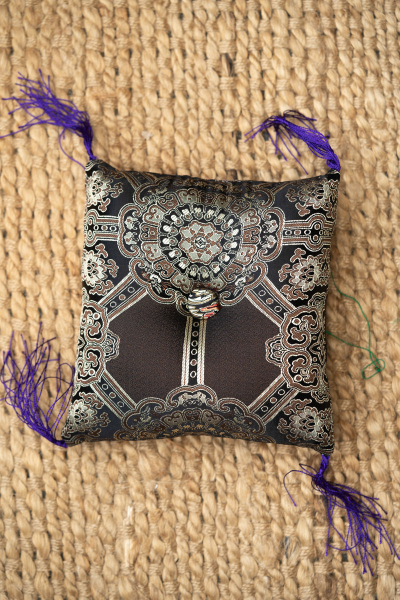 Dark Square Cushion