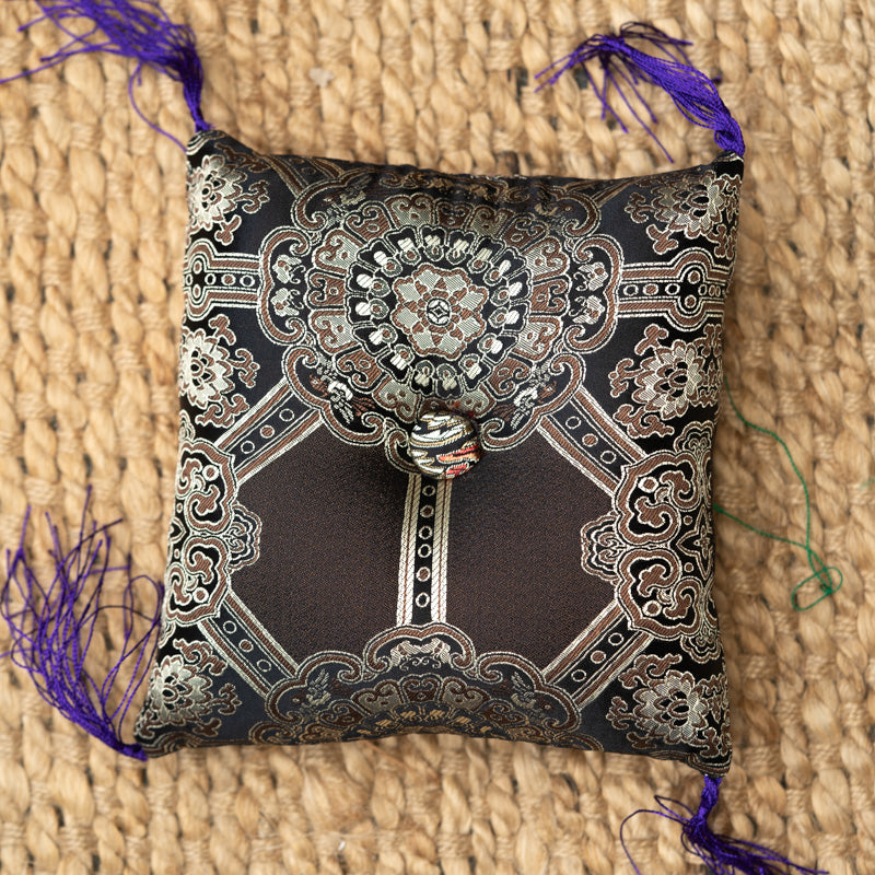 Dark Square Cushion