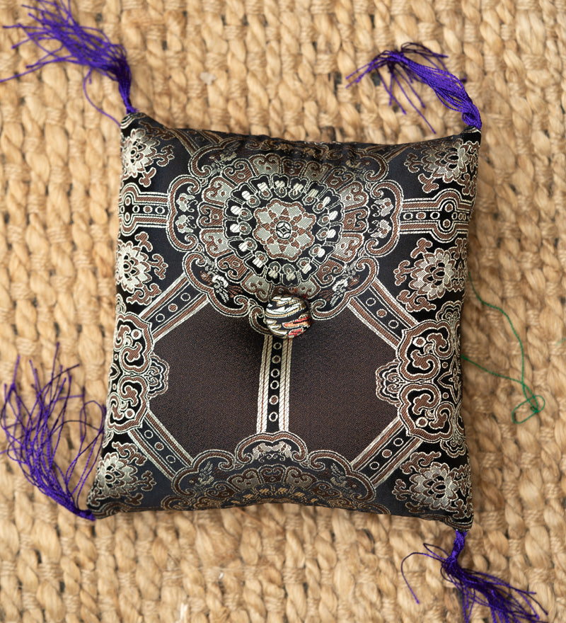 Dark Square Cushion