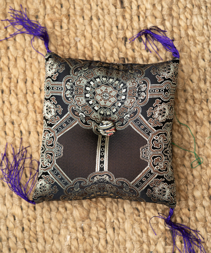 Dark Square Cushion