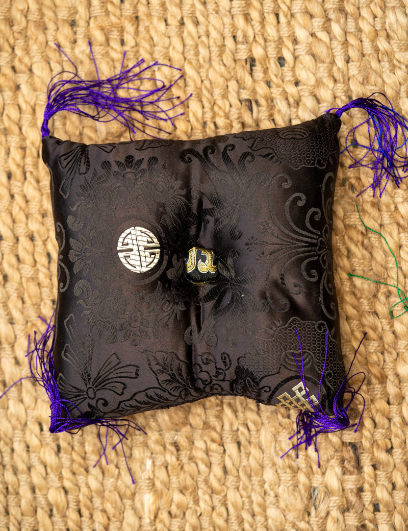 Dark Square Cushion